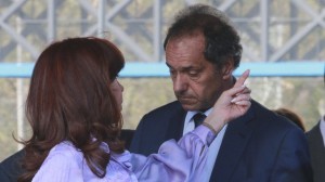 Cristina Kirchner y Daniel Scioli