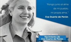 Eva Perón, a 99 años de su nacimiento, “explota” en las redes sociales