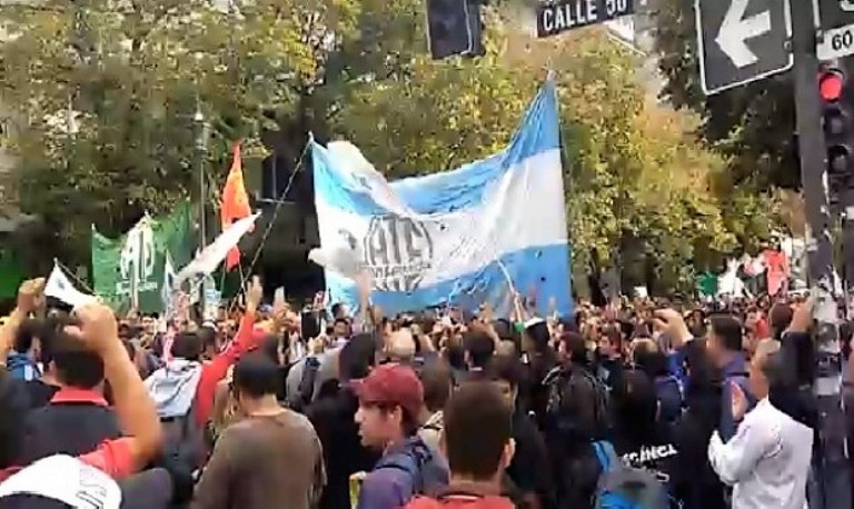 Marcha de Astillero Río Santiago