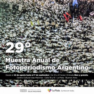 Se inaugura la nueva edición de la Muestra Anual de Fotoperiodismo Argentino