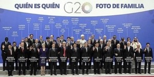 La foto de familia de la cumbre del G20 en Buenos Aires