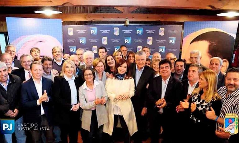 Cristina Kirchner en el PJ